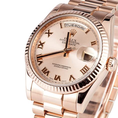 rose gold president rolex|Rolex presidential gold price.